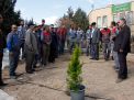 گزارش تصویری از آئیین درختکاری و تقدیر ازهمکاران فضای سبز دانشگاه
